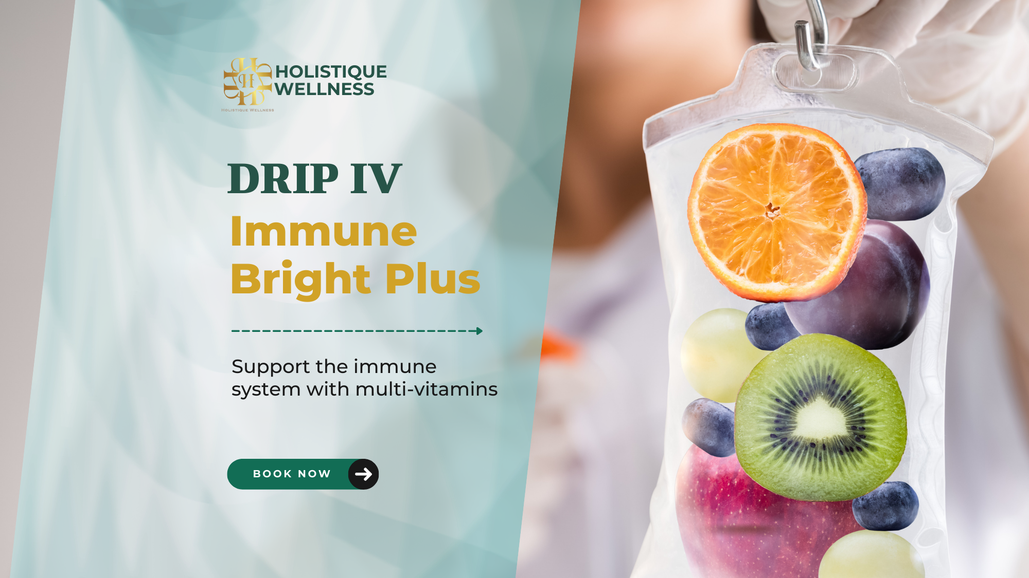 IV Drip Immune Bright Plus ( 1 Course)