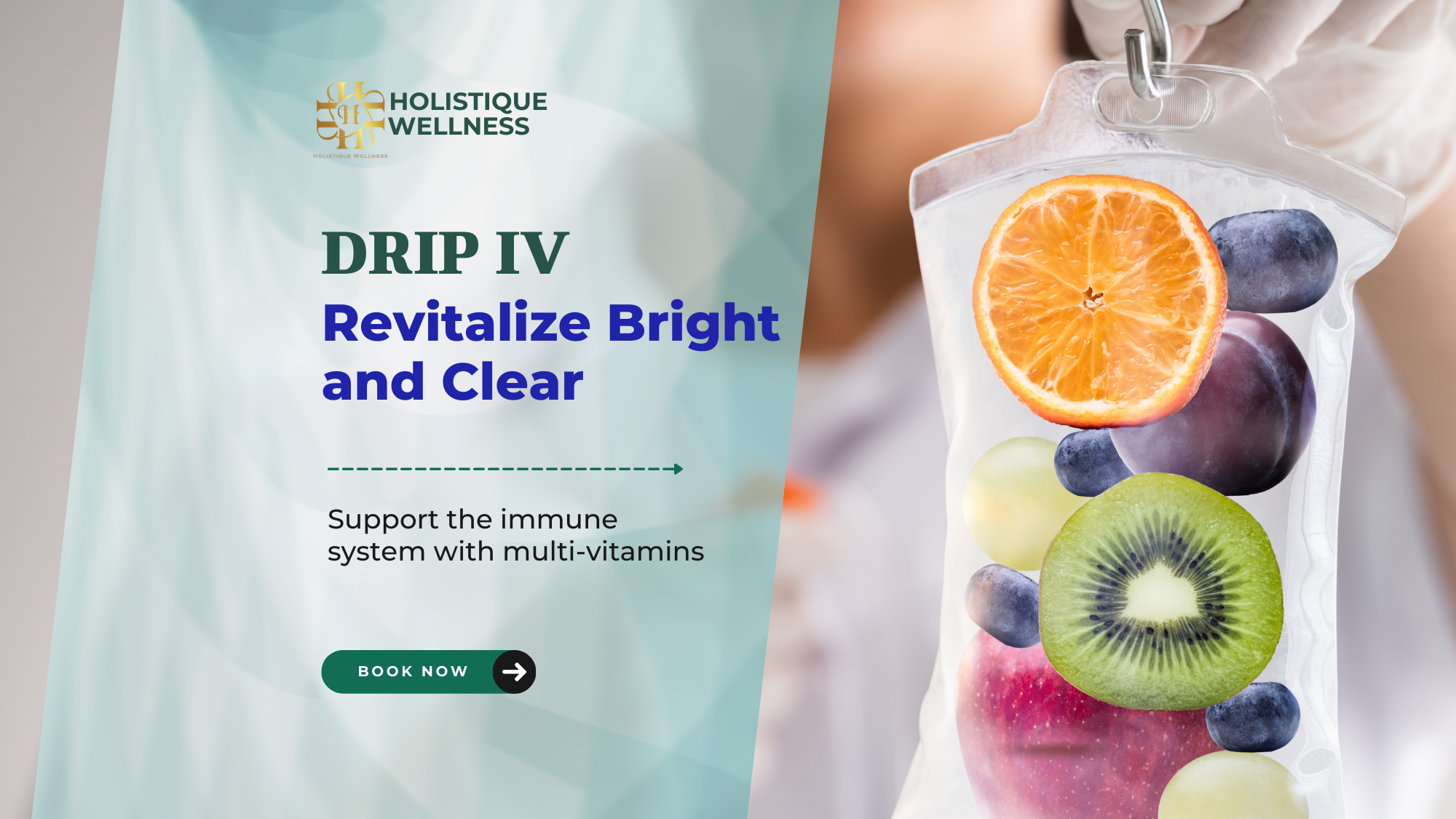  IV Drip Revitalize Bright and Clear ( 1 Course)